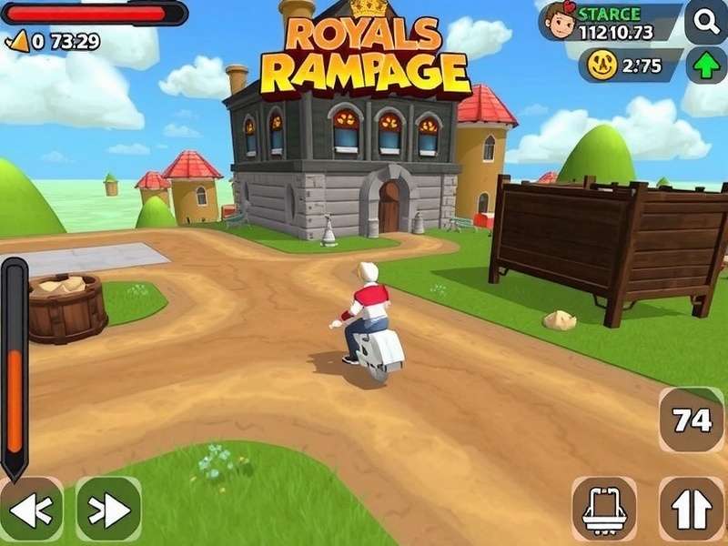 Intense Action in Royals Rampage Royals Rampage Gameplay Screenshot
